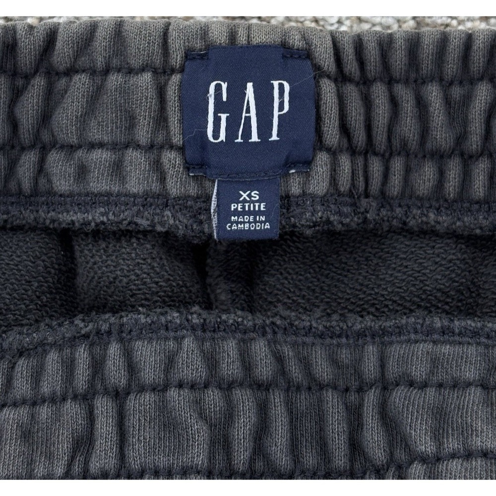 GAP Heavyweight French Terry Barrel Sweatpant Womens XS Petite in Moonless Night - Picture 3 of 9